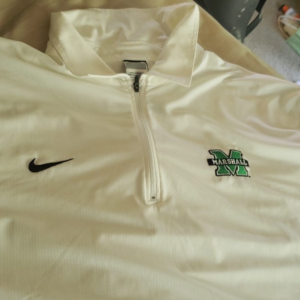 NIKE Marshall University Dr-fit  quarter zip